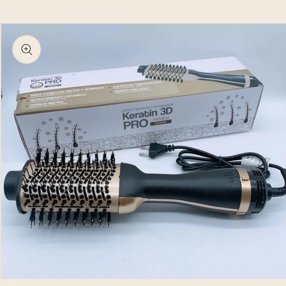 Black and Gold Professional Hair Styling‎ Tool